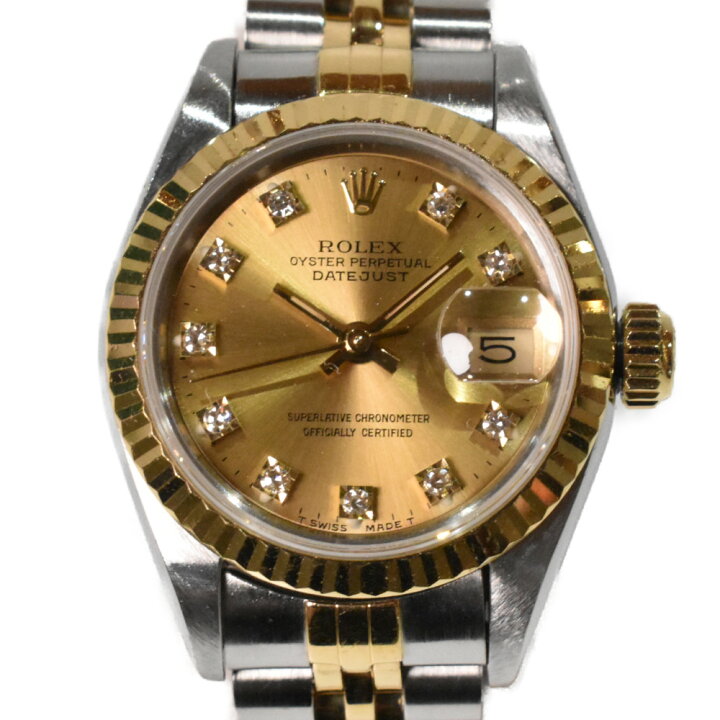 楽天市場】【2024年7月OH済み】 ROLEXデイトジャスト 69173G X番(1991  