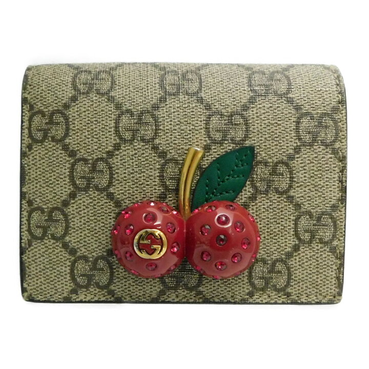 楽天市場】GUCCI グッチ チェリーコンパクトウォレット 476050  