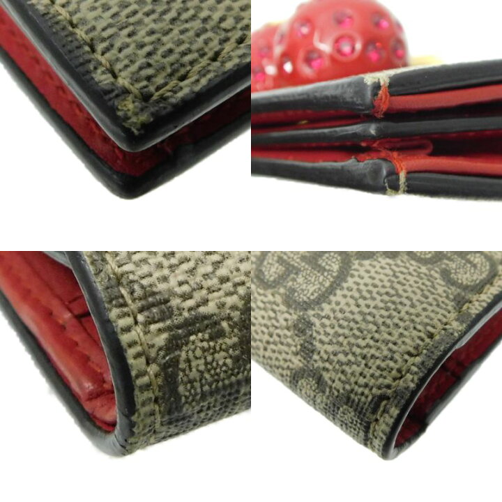 楽天市場】GUCCI グッチ チェリーコンパクトウォレット 476050  
