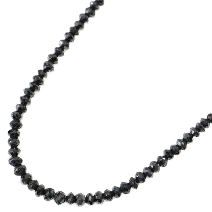 楽天市場】ブラックダイヤモンドネックレス 30ct K18WG ホワイト 