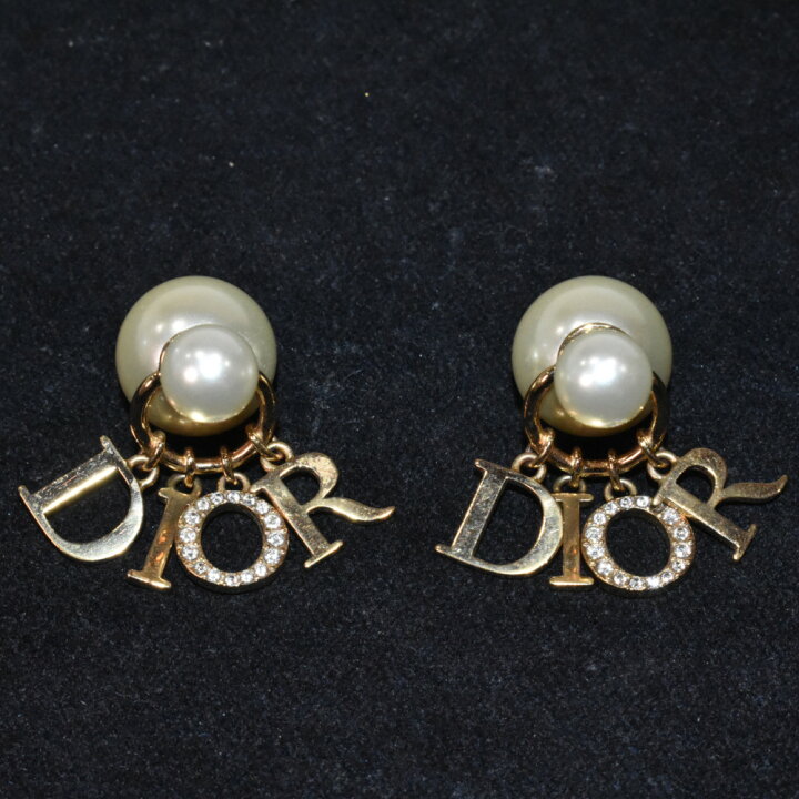 楽天市場】Christian Dior クリスチャンディオール トライバルピアス  