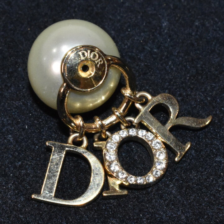 楽天市場】Christian Dior クリスチャンディオール トライバルピアス  