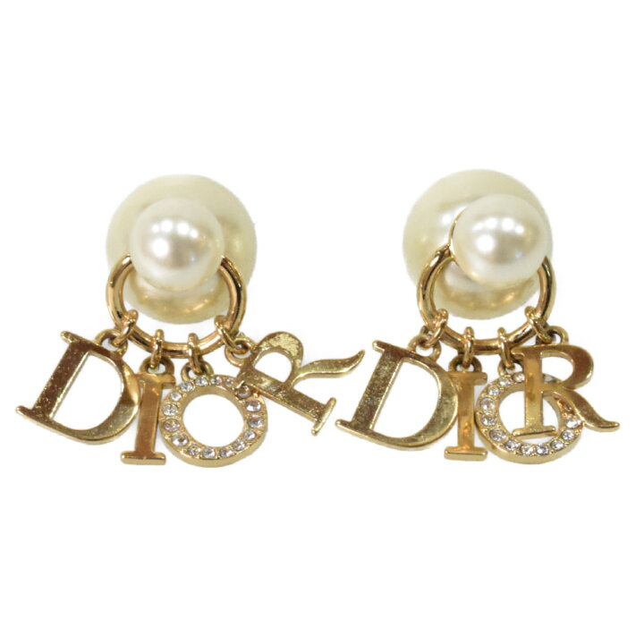 楽天市場】Christian Dior クリスチャンディオール トライバルピアス 