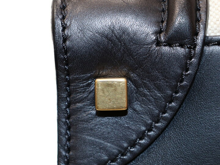 楽天市場】CELINE セリーヌ ラゲージミニ キャンバス×レザー ベージュ  