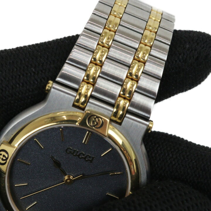 楽天市場】【電池交換済】GUCCI グッチ 9000M クオーツ デイト SS 
