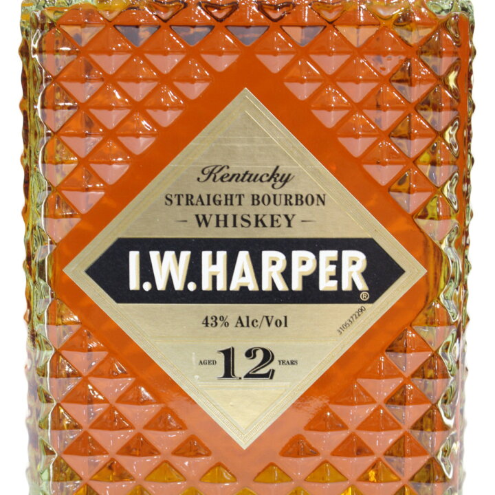 楽天市場】【未開封】I.W.HARPER ハーパー AGED 12 YEARS バーボン  