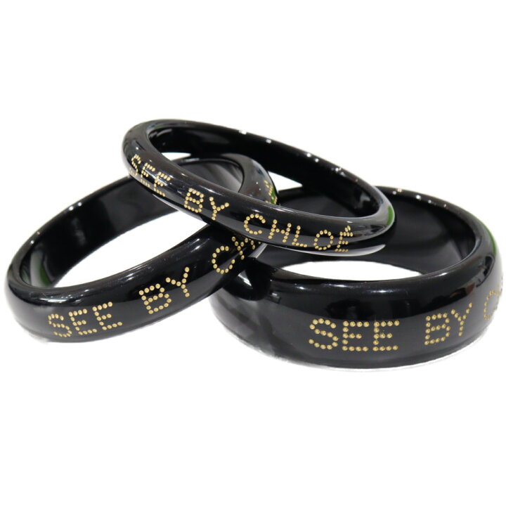 楽天市場】【箱あり】See by Chloe シーバイクロエ バングル3本セット  