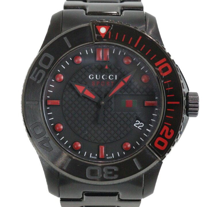楽天市場】【電池交換済】GUCCI グッチ Gタイムレス ダイバー YA126230  