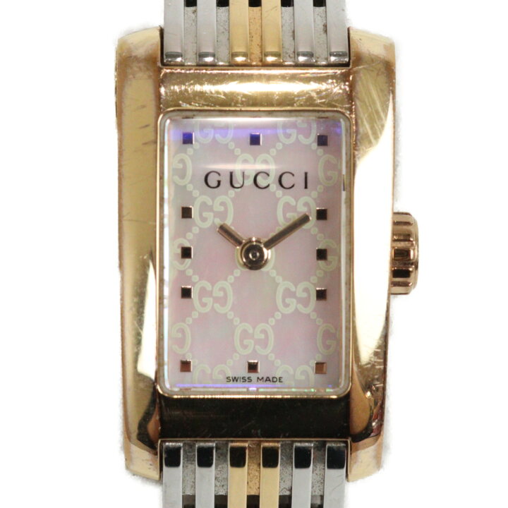 楽天市場】GUCCI グッチ Gメトロ YA086516 クオーツ SS イエロー 