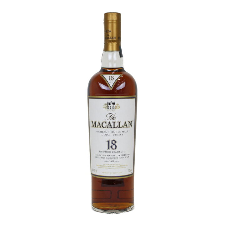 楽天市場】【未開封・箱あり】The MACALLAN ザ マッカラン 18年 2016年 