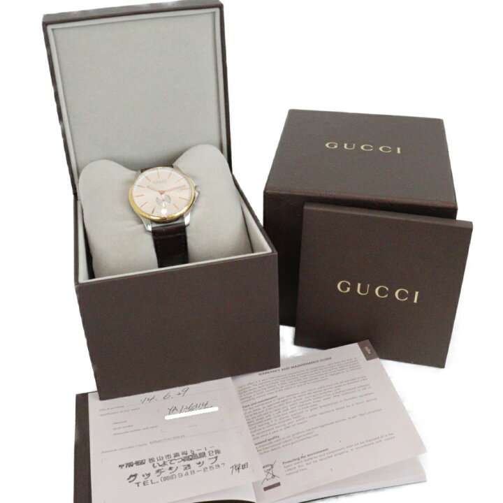 楽天市場】GUCCI グッチ G-タイムレス YA126314 自動巻き デイト  