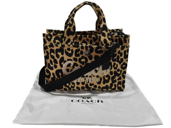 楽天市場】【特上品☆】【布袋あり】COACH コーチ カーゴトート 