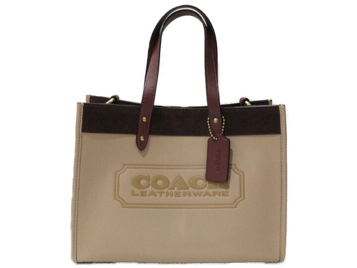 楽天市場】【布袋あり】COACH コーチ フィールド トート30 C6035  