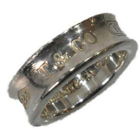 TIFFANY＆Co.　ティファニーアンドコー　1837リング　指輪　SV925　シルバー　7.2g　10.5号　ジュエリー　アクセサリー　ブランドジュエリー　レディース　メンズ　ユニセックス　シンプル　ギフト　プレゼント包装可【中古】松山久万ノ台店