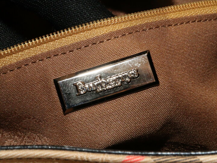楽天市場】BURBERRY バーバリー ワンハンドルバッグ ハンドバッグ ノバ 
