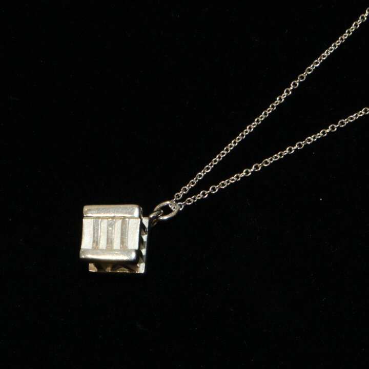 楽天市場】TIFFANY＆Co. ティファニー アトラス キューブ ネックレス 
