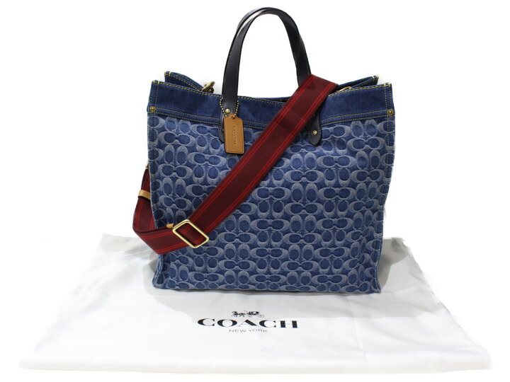 楽天市場】【布袋あり】COACH コーチ フィールド トート 40 