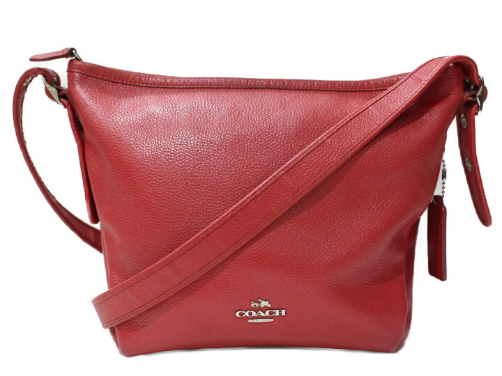 楽天市場】COACH コーチ ショルダーバッグ 36536 レッド 赤 レザー 