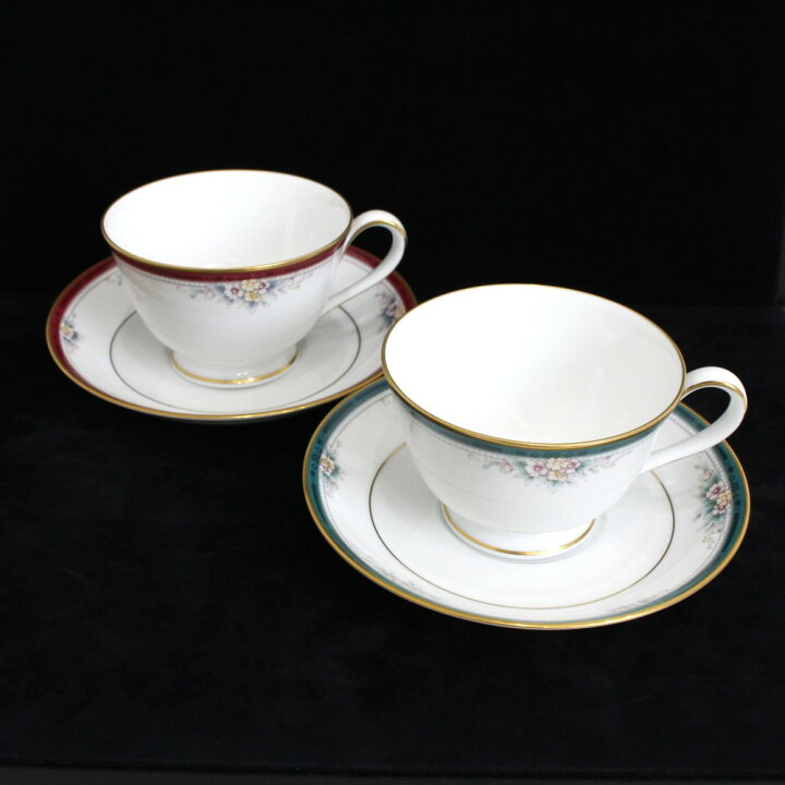 楽天市場】【箱付】Noritake ノリタケ カップ＆ソーサー 2客セット  