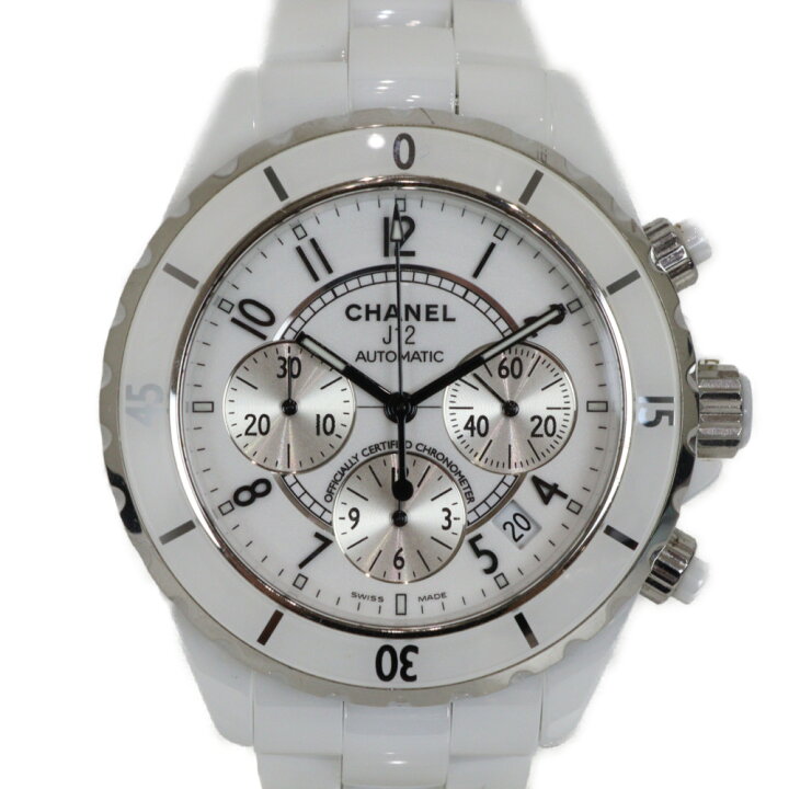 楽天市場】CHANEL シャネル J12 クロノグラフ 41MM H1007 自動巻き 