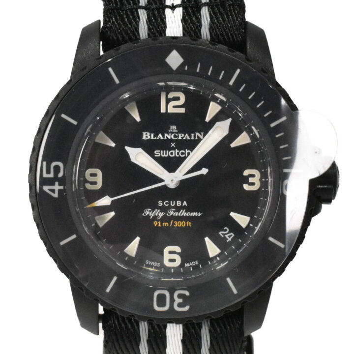 楽天市場】【箱・保証書有り】BLANCPAIN×SWATCH ブランパン×スウォッチ  