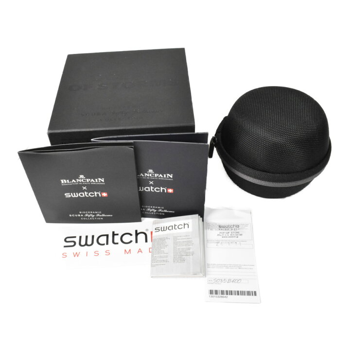 楽天市場】【箱・保証書有り】BLANCPAIN×SWATCH ブランパン×スウォッチ 
