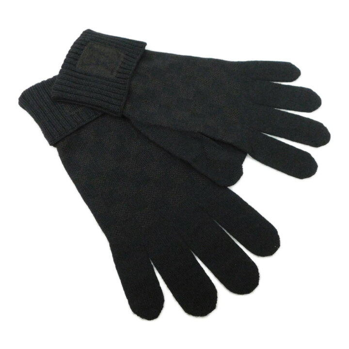 楽天市場】【中古】LOUIS VUITTON ルイヴィトン 手袋 M58333 ブラック 