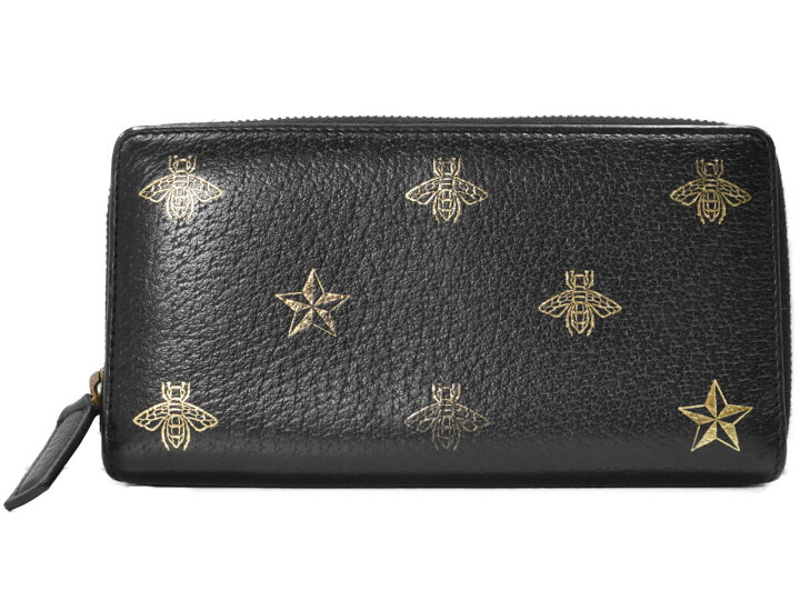 楽天市場】GUCCI グッチ ビー＆スターラウンドジップ 495062 長財布  