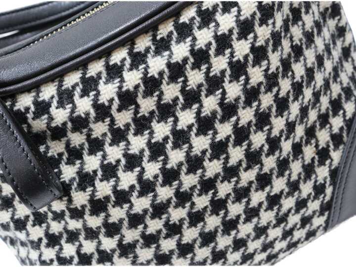 楽天市場】COACH コーチ 千鳥格子ワンハンドルバッグ 6956 ウール 