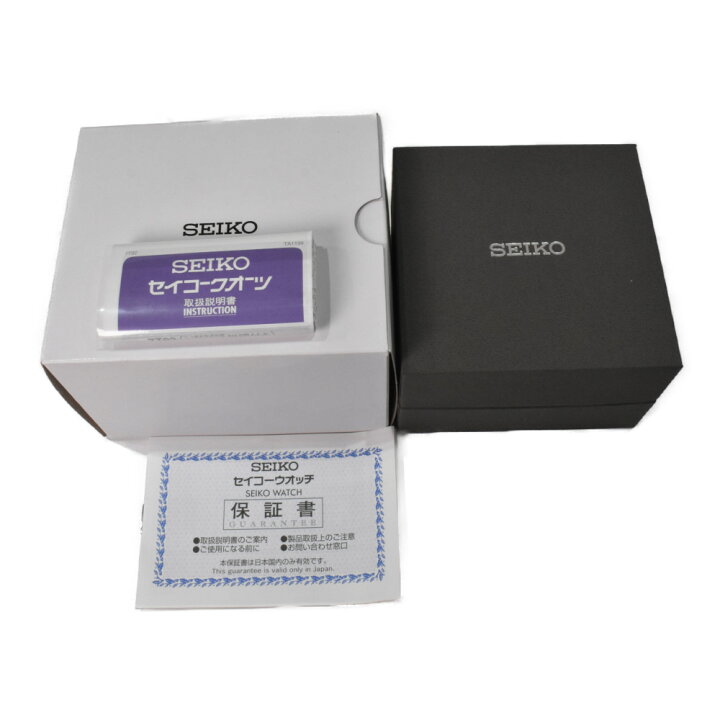 楽天市場】【箱・保証書有り】SEIKO セイコー クオーツ腕時計 クロノ 