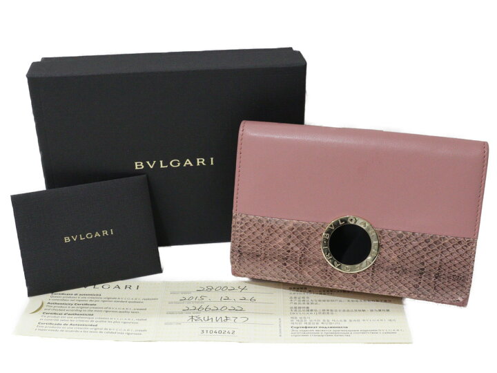 楽天市場】【箱・ギャラあり】BVLGARI ブルガリ パイソンオニキス 