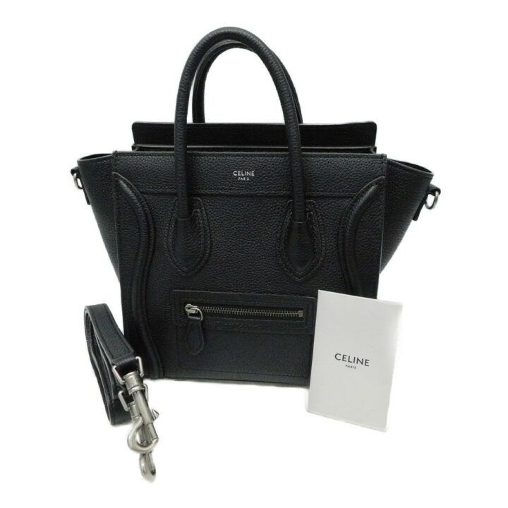 楽天市場】CELINE セリーヌ ラゲージナノショッパー ハンドバッグ
