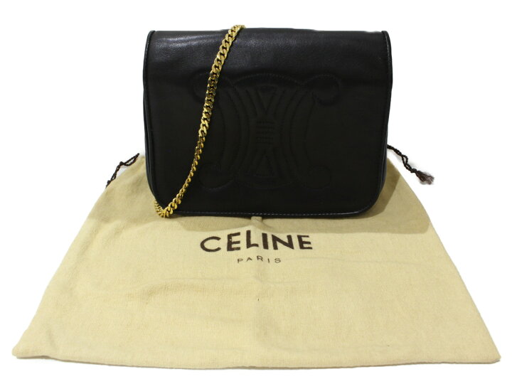 楽天市場】【布袋あり】CELINE セリーヌ トリオンフ チェーン 