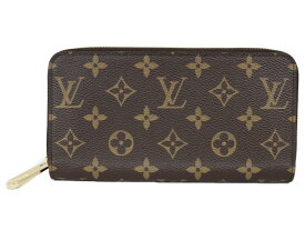 【☆未使用品☆】【箱・布袋あり】LOUIS VUITTON　ルイヴィトン　ジッピーウォレット　M42616　長財布　ロングウォレット　モノグラム　ブラウン　レディース　メンズ　ユニセックス　ギフト　プレゼント包装可【中古】松前R56号店