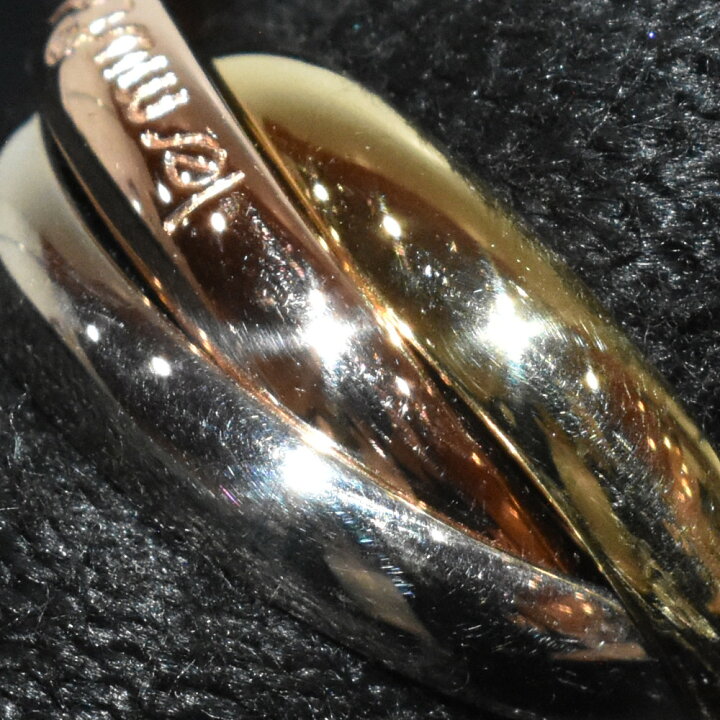楽天市場】Cartier カルティエ トリニティリング クラシック リング幅 