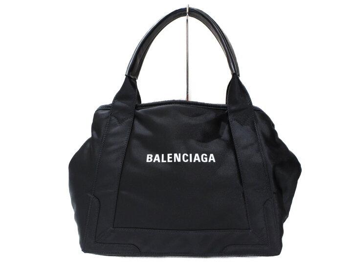 楽天市場】BALENCIAGA バレンシアガ ネイビーカバス 339933 トート  