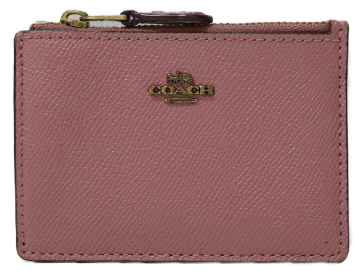 楽天市場】【箱・布袋あり】COACH コーチ ミニ スキニー IDケース 