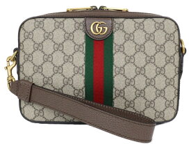 【箱・布袋あり】GUCCI　グッチ　オフィディア スモール クロスボディバッグ　699439　ショルダーバッグ　クラッチバッグ　GGスプリームキャンバス　ブラウン系　シンプル　レディース　メンズ　ユニセックス　ギフト　プレゼント包装可【中古】松前R56号店