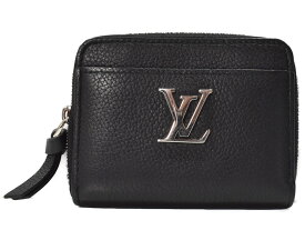 LOUIS VUITTON　ルイヴィトン　ロックミー ジッピーコインパース　M80099　コインケース　ノワール　ブラック　ロゴ　シルバー金具　コンパクト　レディース　メンズ　ユニセックス　LV　人気　定番　シンプル　贈り物　ギフト　プレゼント包装可【中古】松山久万ノ台店