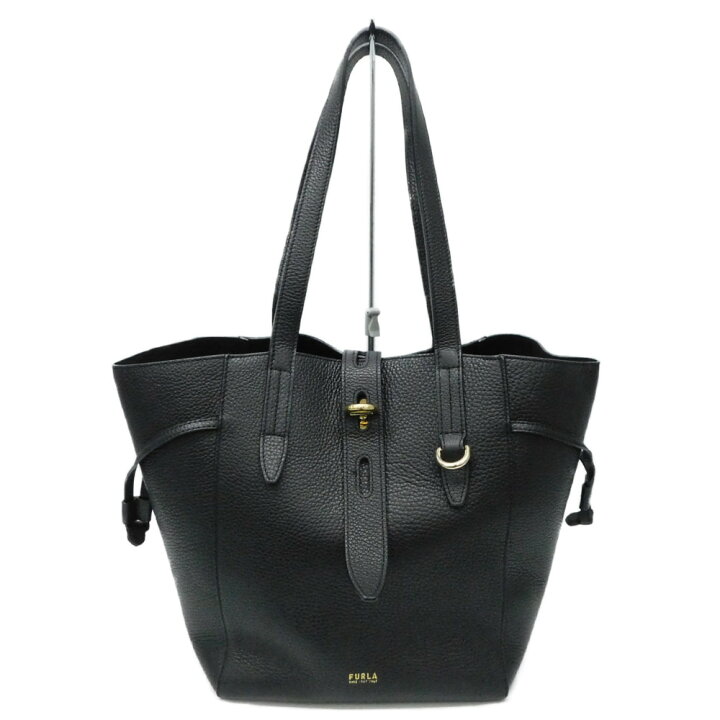 楽天市場】FURLA フルラ レザートートバッグ 8050560480226 ブラック  