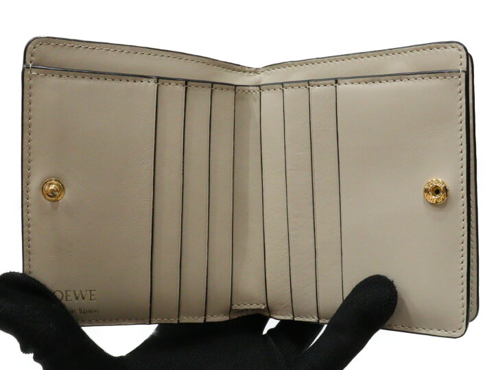 楽天市場】【箱・布袋あり】LOEWE ロエベ リピート コンパクト ジップ 