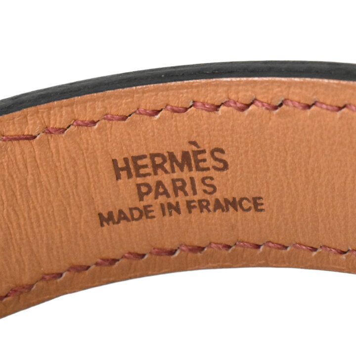 楽天市場】【箱有り】HERMES エルメス レザーバングル プールトゥール2  