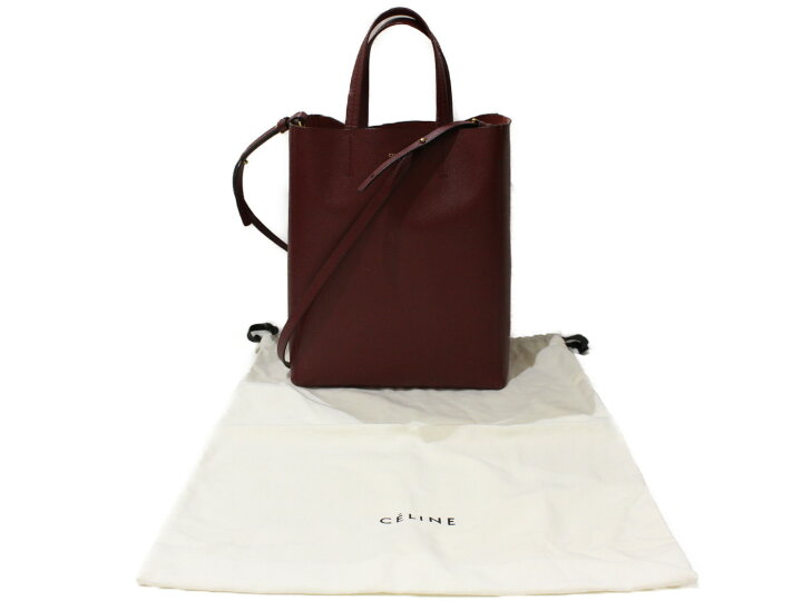 楽天市場】【布袋あり】CELINE セリーヌ バーティカルカバス スモール  