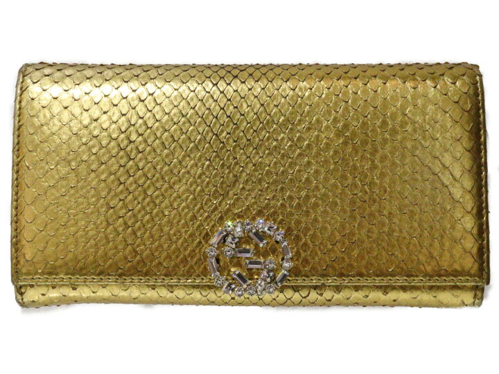 楽天市場】【希少】GUCCI グッチ GGスパークリング パイソンウォレット  