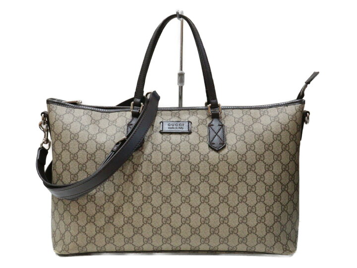 楽天市場】GUCCI グッチ GGスプリーム トートバッグ 410748 ショルダー  
