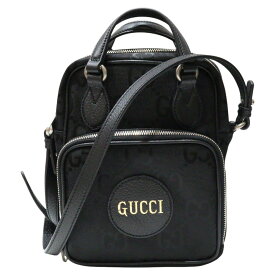 【箱・布袋】GUCCI　グッチ　オフ ザ グリッド　Off The Grid ショルダーバッグ　625850　GGナイロン　キャンバス　レザー　ブラック　　メンズ　レディース　ユニセックス　ギフト　プレゼント包装可【中古】松山朝生田店