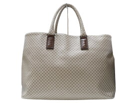 【布袋あり】BOTTEGA VENEGA ボッテガヴェネタ　マルコポーロトートバッグ　222498　ベージュ系　ハンドバッグ　ビジネスバッグ　大容量　レディース　メンズ　ウィメンズ　人気　ギフト　プレゼント包装可【中古】松山朝生田店