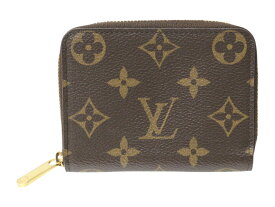 【箱・布袋付】LOUIS VUITTON　ルイ・ヴィトン　ジッピー・コインパース　M60067　モノグラム　ブラウン　IC　RA0221　コインケース　カード入れ　コンパクト　ウォレット　財布　メンズ　レディース　ユニセックス　ギフト　プレゼント包装可【中古】松前R56号店