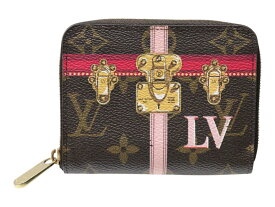 LOUIS VUITTON　ルイヴィトン　ジッピーコインパース　M62617　TS0198　2018サマートランクコレクション　モノグラム　ブラウン　コインケース　小銭入れ　コンパクト　レディース　ギフト　プレゼント包装可【中古】松山朝生田店