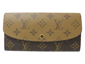 【箱・布袋付】LOUIS VUITTON　ルイ・ヴィトン　ポルトフォイユ・エミリー　M82157　IC　モノグラムリバース　レディース　ウィメンズ　ウォレット　財布　長財布　　ギフト　プレゼント包装可【中古】松前R56号店